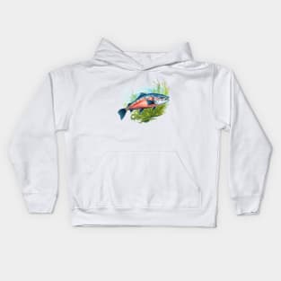 Pacific Northwest Salmon Kids Hoodie